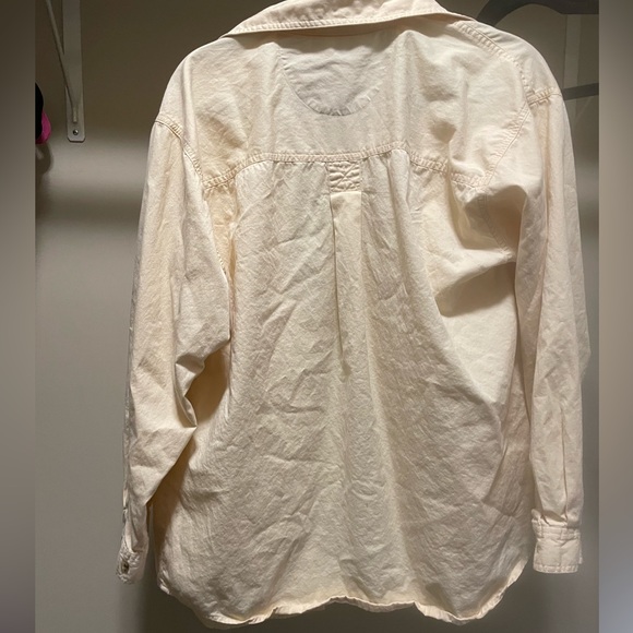 Mountain lake long sleeve button down shirt size L - Picture 4 of 5